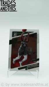 2021-22 Donruss Optic Basketball JRue Holiday #40 - Trades and This e.U.
