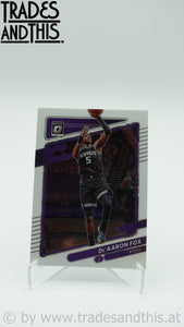 2021-22 Donruss Optic Basketball De'Aaron Fox #85 - Trades and This e.U.