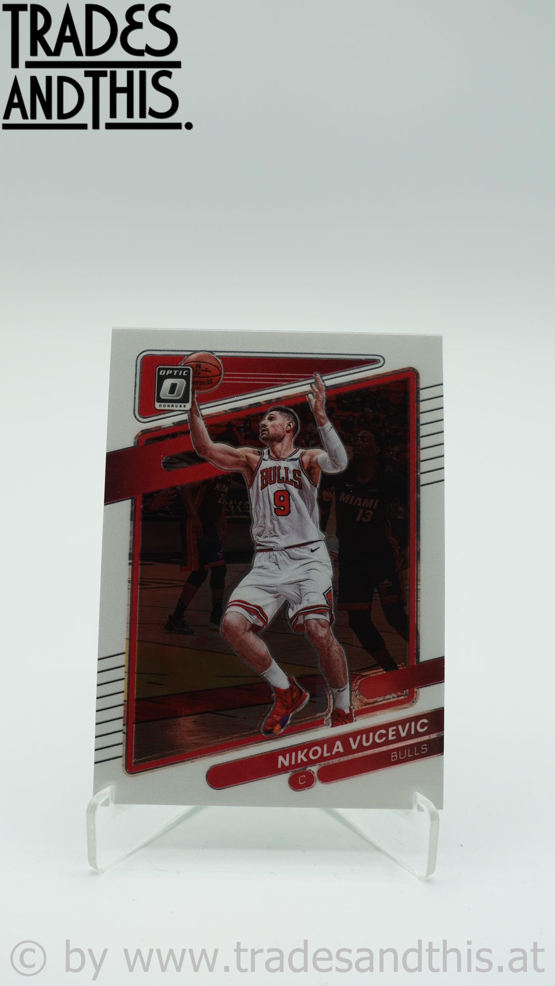 2021-22 Donruss Optic Basketball Nikola Vucevic #141 - Trades and This e.U.