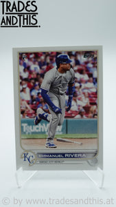 2022 Topps Series 1 Emmanuel Rivera #18 RC