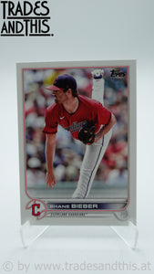 2022 Topps Series 1 Shane Bieber #21