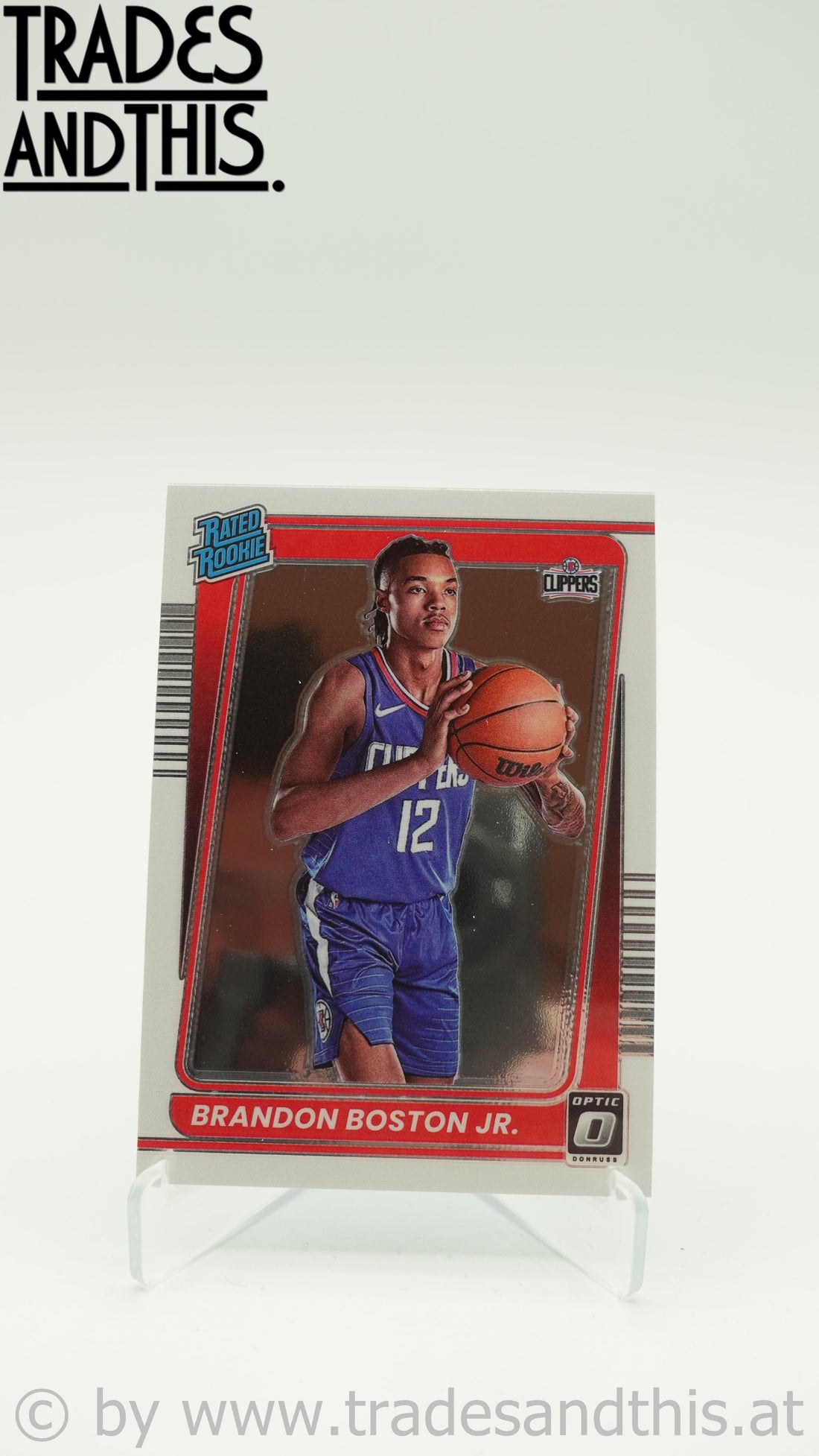 2021-22 Donruss Optic Basketball Brandon Boston Jr. #189 RC - Trades and This e.U.