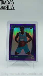 2021-22 Donruss Optic Basketball Purple Prizm JT Thor #172 RC - Trades and This e.U.