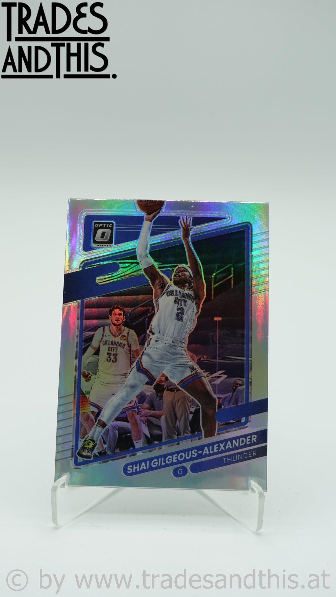 2021-22 Donruss Optic Basketball Holo Prizm Shai Gilgeous-Alexander #147 - Trades and This e.U.