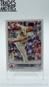 2022 Topps Series 1 Kyle Muller #30 RC