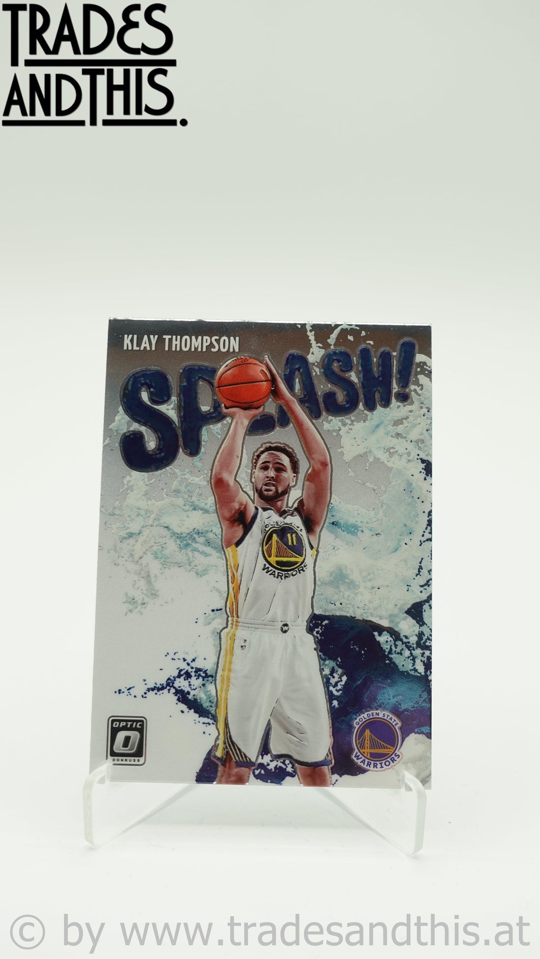 2021-22 Donruss Optic Basketball Splash! Klay Thompson #2 - Trades and This e.U.