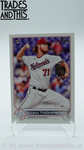 2022 Topps Series 1 Mason Thompson #38 RC