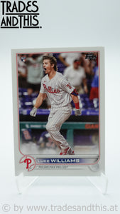 2022 Topps Series 1 Luke Williams #62 RC