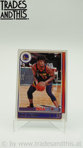 2021-22 Panini Hoops Basketball James Wiseman #58 - Trades and This e.U.