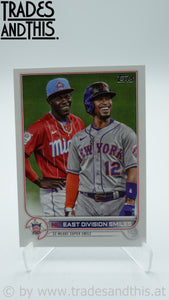 2022 Topps Series 1 NL East Division Smiles #98