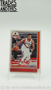 2021-22 Panini Hoops Basketball CJ McCollum #81 - Trades and This e.U.
