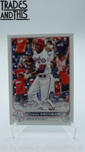2022 Topps Series 1 Alcides Escobar #116