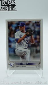 2022 Topps Series 1 Mike Minor #155