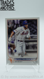 2022 Topps Series 1 Patrick Mazeika #166 RC
