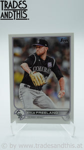 2022 Topps Series 1 Kyle Freeland #169