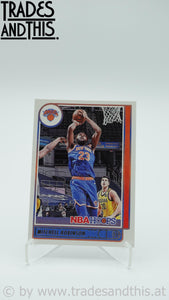 2021-22 Panini Hoops Basketball Mitchell Robinson #157 - Trades and This e.U.