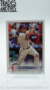 2022 Topps Series 1 J.T. Realmuto #180