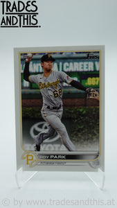 2022 Topps Series 1 Hoy Park #184 RC
