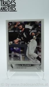 2022 Topps Series 1 Jake Burger #186 RC