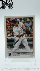 2022 Topps Series 1 Miguel Cabrera #194