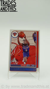 2021-22 Panini Hoops Basketball Immanuel Quickley #187 - Trades and This e.U.