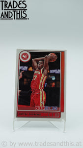 2021-22 Panini Hoops Basketball Onyeka Okongwu #198 - Trades and This e.U.
