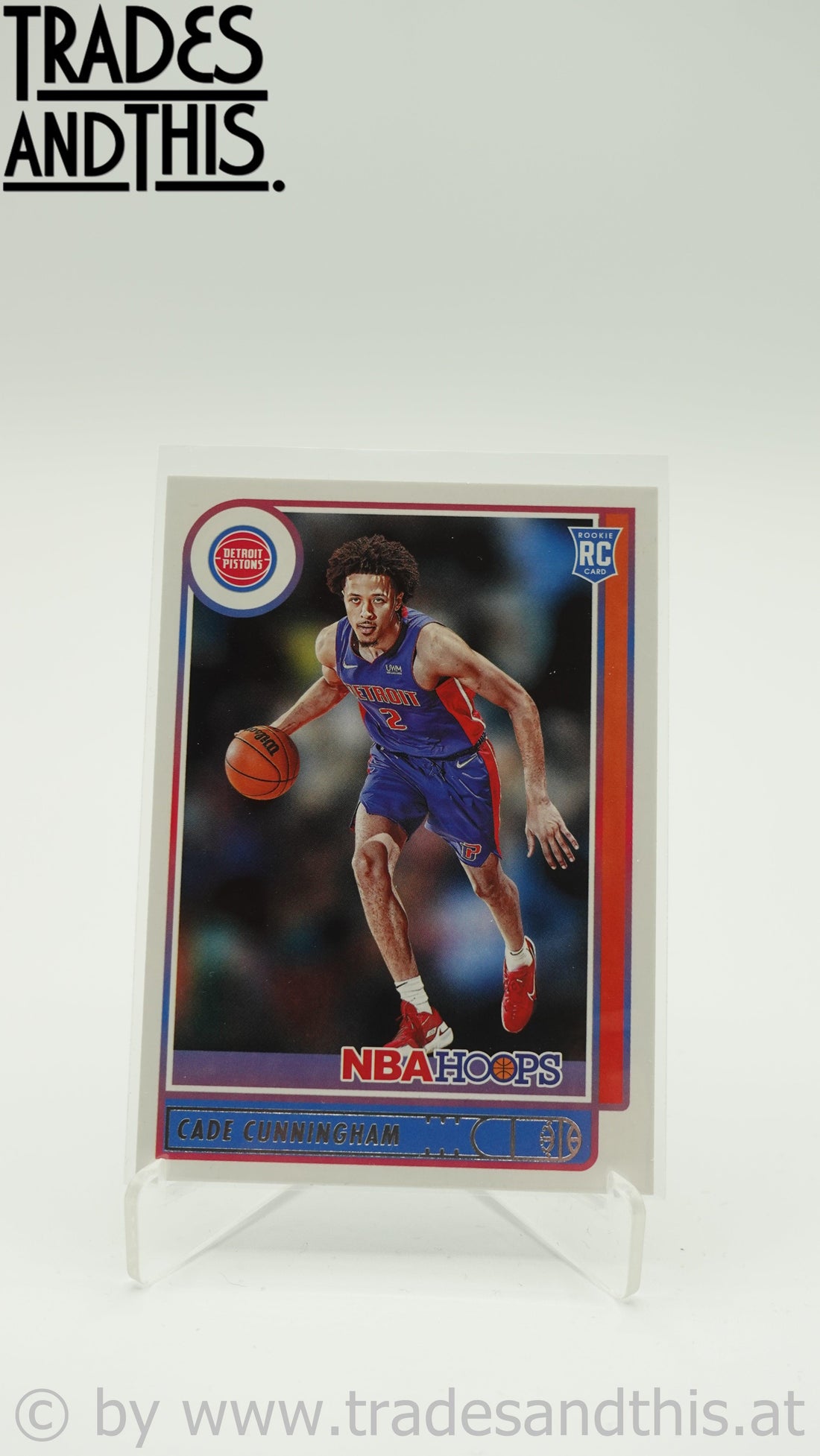 2021-22 Panini Hoops Basketball Cade Cunningham #201 RC - Trades and This e.U.
