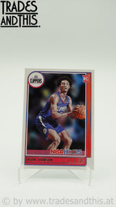 2021-22 Panini Hoops Basketball Keon Johnson #205 RC - Trades and This e.U.