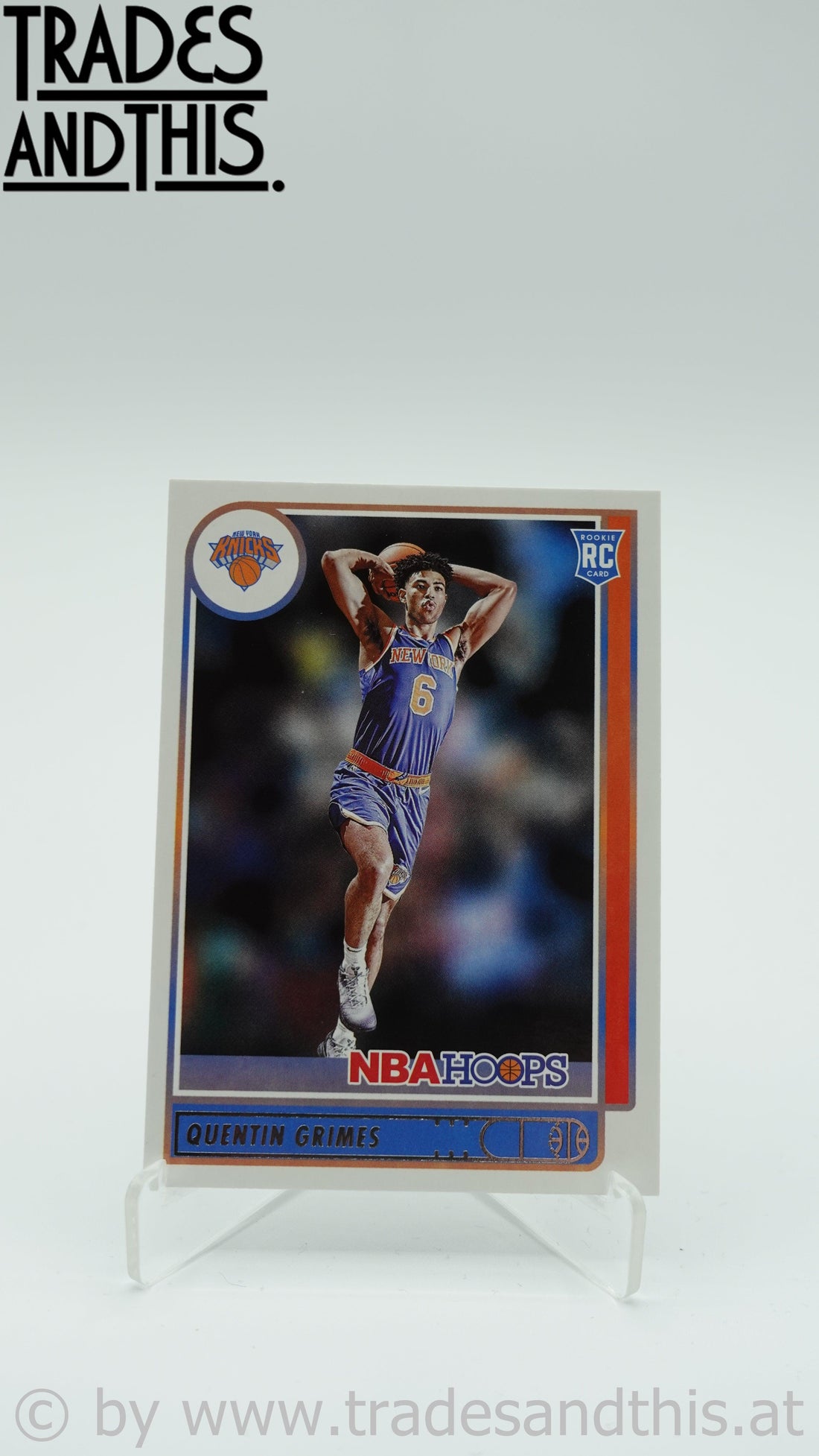 2021-22 Panini Hoops Basketball Quentin Grimes #206 RC - Trades and This e.U.