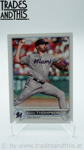 2022 Topps Series 1 Zach Thompson #227 RC
