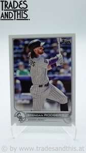 2022 Topps Series 1 Brendan Rodgers #232