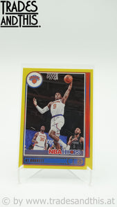 2021-22 Panini Hoops Basketball Yellow RJ Barrett #137 - Trades and This e.U.