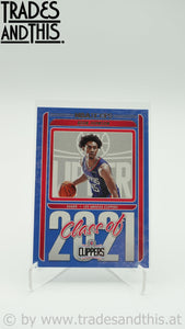 2021-22 Panini Hoops Basketball Class of 2021 Keon Johnson #11 - Trades and This e.U.