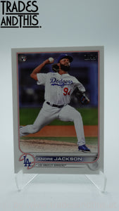 2022 Topps Series 1 Andre Jackson #258 RC