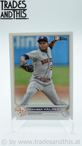 2022 Topps Series 1 Framber Valdez #261