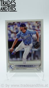 2022 Topps Series 1 Jackson Kowar #264 RC