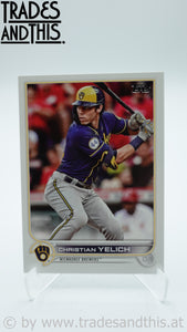 2022 Topps Series 1 Christian Yelich #288