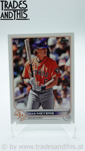 2022 Topps Series 1 Jake Meyers #295 RC