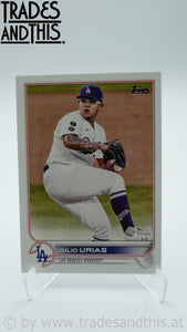 2022 Topps Series 1 Julio Urias #299