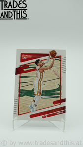 2021-22 Donruss Basketball Trae Young #56 - Trades and This e.U.