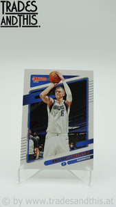 2021-22 Donruss Basketball Kristaps Porzingis #57 - Trades and This e.U.