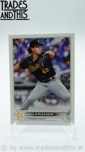 2022 Topps Series 1 Max Kranick #325 RC