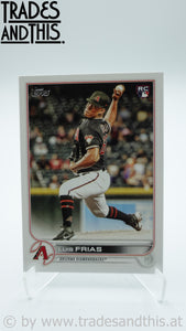2022 Topps Series 2 Luis Frias #338 RC