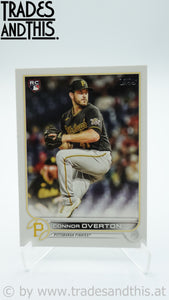 2022 Topps Series 2 Connor Overton #339 RC