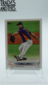 2022 Topps Series 2 Justin Verlander #350
