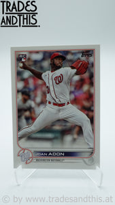 2022 Topps Series 2 Joan Adon #360 RC