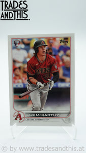 2022 Topps Series 2 Jake McCarthy #370 RC
