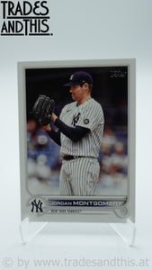 2022 Topps Series 2 Jordan Montgomery #382