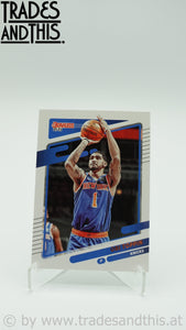 2021-22 Donruss Basketball Obi Toppin #118 - Trades and This e.U.