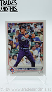 2022 Topps Series 2 Greg Deichmann #395 RC